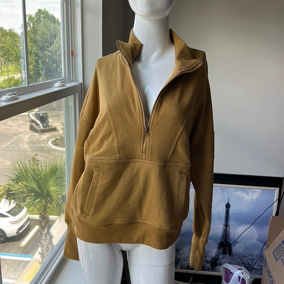 NWOT Free People Movement Half Zip Adeline Pullover Sweatshirt Alchemy size XS - Picture 5 of 16